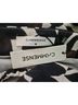 Commense 100% Polyester Floral Black White Brown Casual Dress Size M - photo 3