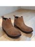 Sorel 100% Leather Brown Ankle Boots Size 9 - photo 4