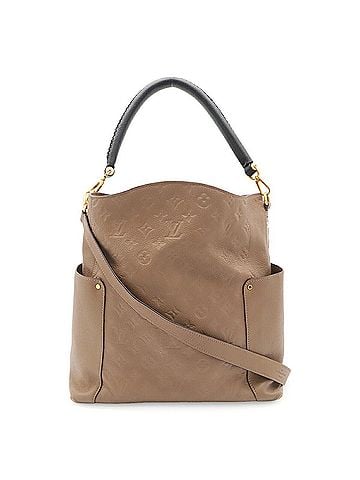 Louis Vuitton LOUIS VUITTON Louis Vuitton Monogram Empreinte Bagatelle Shoulder Bag Taupe M50696 (view 2)