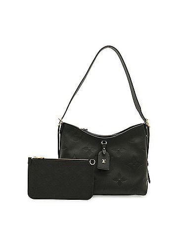 Louis Vuitton LOUIS VUITTON Louis Vuitton Monogram Empreinte Carryall Zip NM PM Shoulder Bag Noir Black M46288 (view 2)