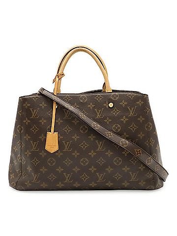 Louis Vuitton LOUIS VUITTON Monogram Montaigne GM Handbag Tote Bag Shoulder M41067 (view 2)