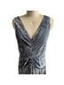 Vince. 100% Polyester Silver Cocktail Dress Size 10 - photo 10