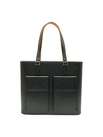 Louis Vuitton LOUIS VUITTON Louis Vuitton Monogram Mat Wilwood Tote Bag Shoulder Blue M55105 (view 2)