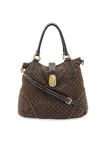Louis Vuitton LOUIS VUITTON Louis Vuitton Monogram Idylle Elegy Tote Bag Shoulder Canvas Fusain Brown M56696 (view 1)