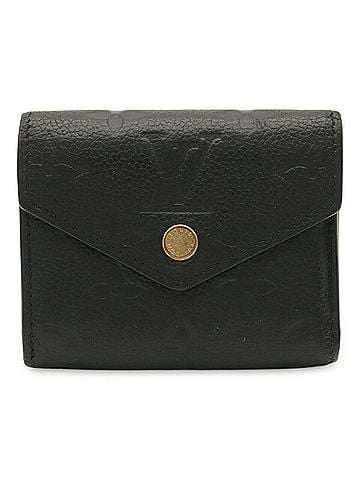 Louis Vuitton LOUIS VUITTON Louis Vuitton Monogram Empreinte Portefeuille Zoe Tri-fold Wallet Noir Black M62935 (view 2)