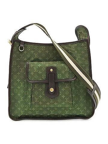 Louis Vuitton LOUIS VUITTON Louis Vuitton Monogram Mini Buzas Marie Kate Shoulder Bag Canvas Leather TST Khaki Green M92322 (view 2)