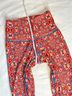 Wolven Graphic Aztec Or Tribal Print Red Blue Leggings Size S - photo 12
