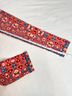 Wolven Graphic Aztec Or Tribal Print Red Blue Leggings Size S - photo 9