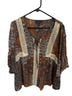 Artesia 100% Polyester Floral Multi Color Blouse Size XL - photo 1