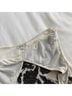 Cache White Black Halter Top Size S - photo 3
