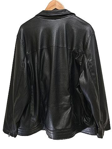 Torrid Faux Leather Moto Jacket (view 2)