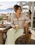 Aviator Nation Stripes Multi Color Tan Jacket Size L - photo 5