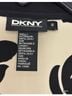 DKNY 100% Silk Damask Black Ivory Jacket Size 8 - photo 3