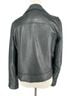 ALLSAINTS 100% Lambskin 62% Viscose 38% Cotton 100% Polyester Solid Black Leather Jacket Size 4 - photo 2