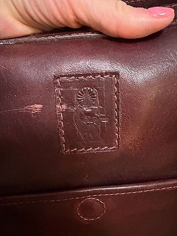 American Leather Co sandast from Blake lively Leather Satchel (view 2)