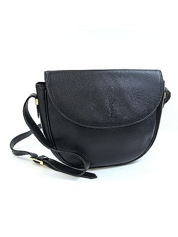 Yves Saint Laurent Yves Saint Laurent Shoulder Bag, Black Leather, YSL, Women's, Old Classic Retro YVES SAINT LAURENT (view 1)