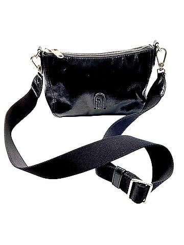 FURLA Arch logo Leather Crossbody Bag (view 1)