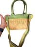 J. McLaughlin Green Tan Leather Tote One size - photo 1