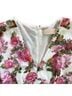 Keepsake 100% Polyester Floral Pink Casual Dress Size L - photo 3