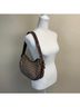 Nine West Print Brown Leather Shoulder Bag One size - photo 5
