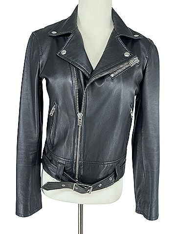 IRO Gantaxyspe Leather Jacket (view 1)