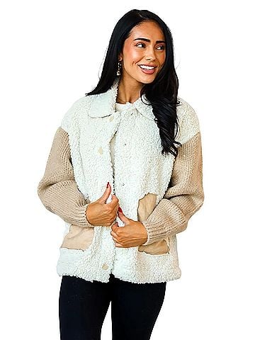 NeeSee's Dresses Teddy Bear Jacket (view 2)