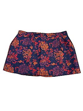 ModCloth Retro Floral Metallic Casual Skirt (view 1)
