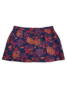 ModCloth Retro Floral Metallic Casual Skirt (view 2)