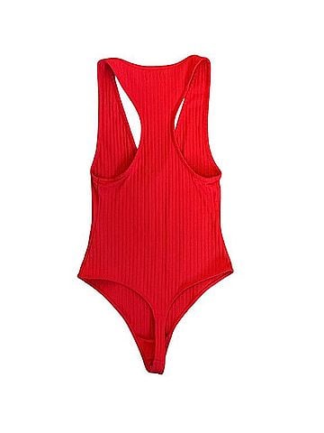 Urban Outfitters Marley Plunging Bodysuit Casual Dress (view 2)