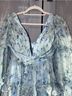 Mac Duggal 100% Polyester Floral Blue Cocktail Dress Size 0X - photo 12
