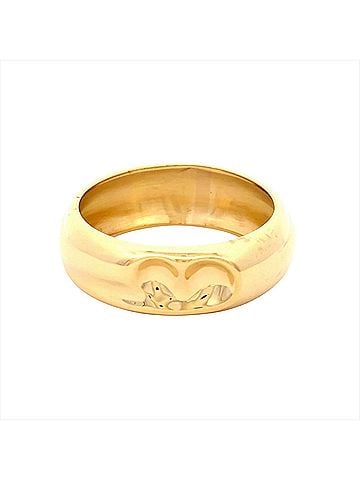 Tiffany & Co. Tiffany &amp; Co. Full Heart Ring, approximately 18K Yellow Gold, 5.2g, designed by Elsa Peretti, for women. (view 2)