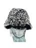 Eugenia Kim 100% Polyester Animal Print Gray Black Hat One size - photo 1