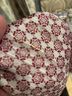 Collective Concepts Floral Red White Long Sleeve Blouse Size L - photo 5