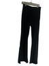 Aerie Solid Black Velour Pants Size M - photo 1