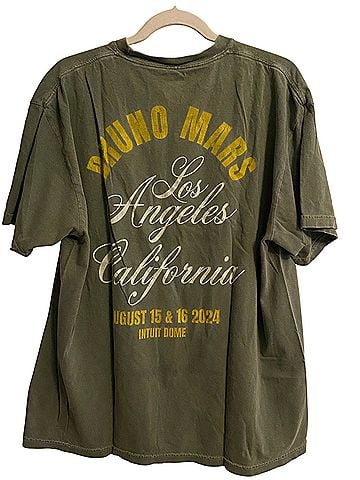 Concert Bruno Mars x Intuit T-Shirt (view 2)