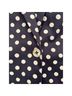 Tommy Hilfiger 98% Cotton 2% Spandex 100% Polyester Polka Dots Blue White Blazer Size 10 - photo 4