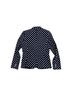 Tommy Hilfiger 98% Cotton 2% Spandex 100% Polyester Polka Dots Blue White Blazer Size 10 - photo 2