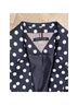 Tommy Hilfiger 98% Cotton 2% Spandex 100% Polyester Polka Dots Blue White Blazer Size 10 - photo 3