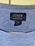 J.Crew 100% Cotton Blue Pullover Sweater Size S - photo 3