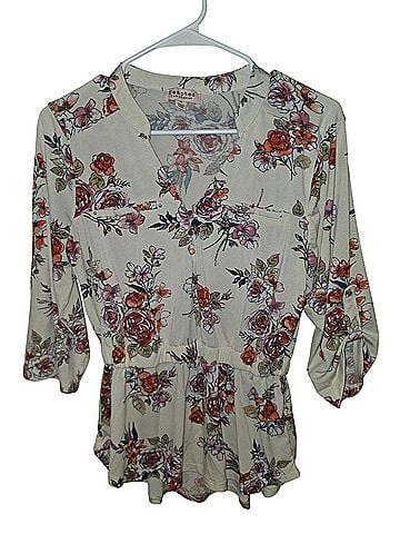 Tempted 3/4 Sleeve Blouse (view 1)