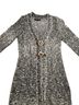 BCBGMAXAZRIA Solid Multi Color Gray Black Brown Jacket Size L - photo 1