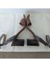 Coach 100% Leather Snake Print Brown Sandals Size 9 1/2 - photo 9