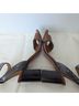 Coach 100% Leather Snake Print Brown Sandals Size 9 1/2 - photo 14