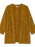 Moth 100% Polyester Yellow Cardigan Size S - photo 1