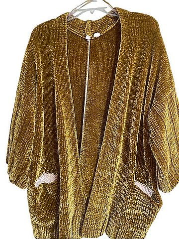 Moth Chenille Cardigan Cardigan (view 2)