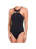 La Blanca Solid Black One Piece Swimsuit Size 12 - photo 1