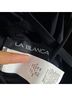 La Blanca Solid Black One Piece Swimsuit Size 12 - photo 5