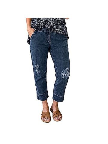Free People FP Distressed Crop Jeans Jeans (view 1)