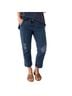 Free People Solid Blue Jeans Size 4 - photo 1