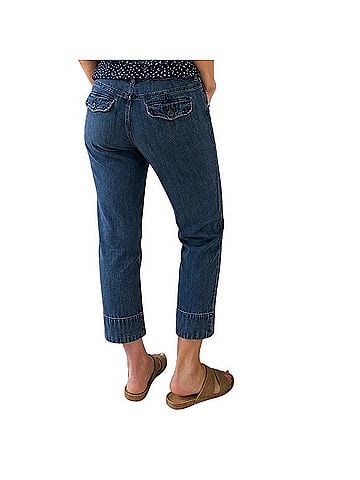 Free People FP Distressed Crop Jeans Jeans (view 2)